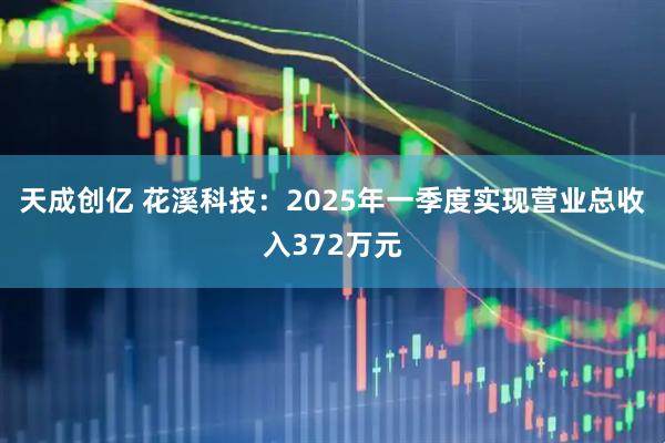 天成创亿 花溪科技：2025年一季度实现营业总收入372万元